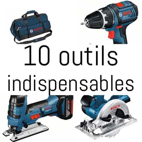 Les 10 outils indispensables pour bricoler - L'électroportatif.